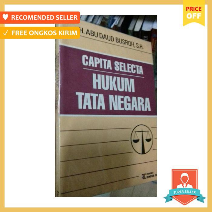 CAPITA SELECTA HUKUM TATA NEGAR