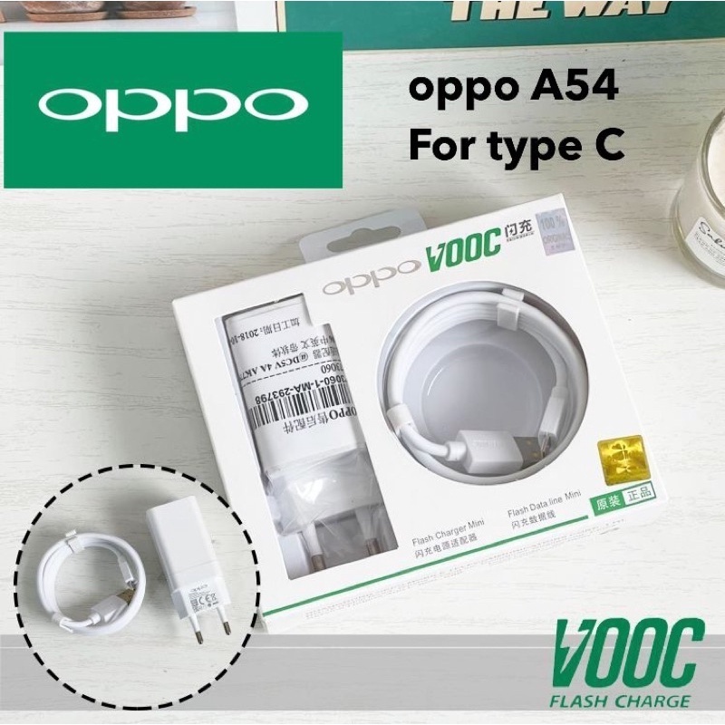 Ready Stok GROSIR CHARGER OPPO A16 MICRO A54 TYPE C SUPER VOOC FLASH CHARGER