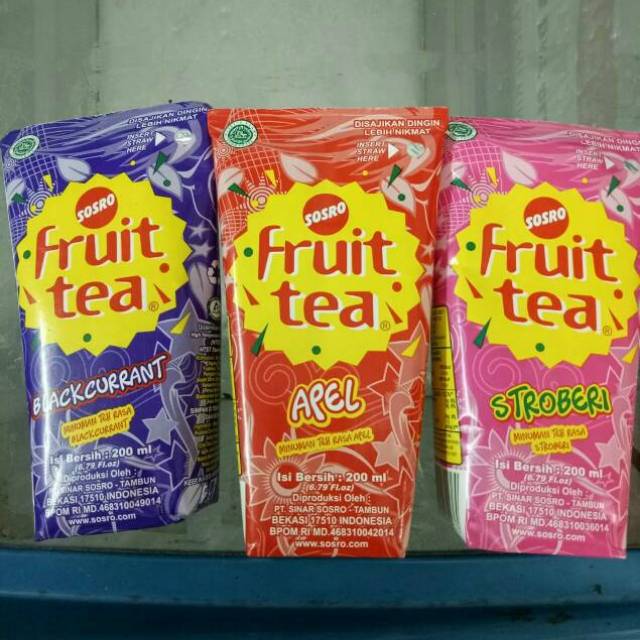 

Fruit tea genggam 200 ml TERMURAH