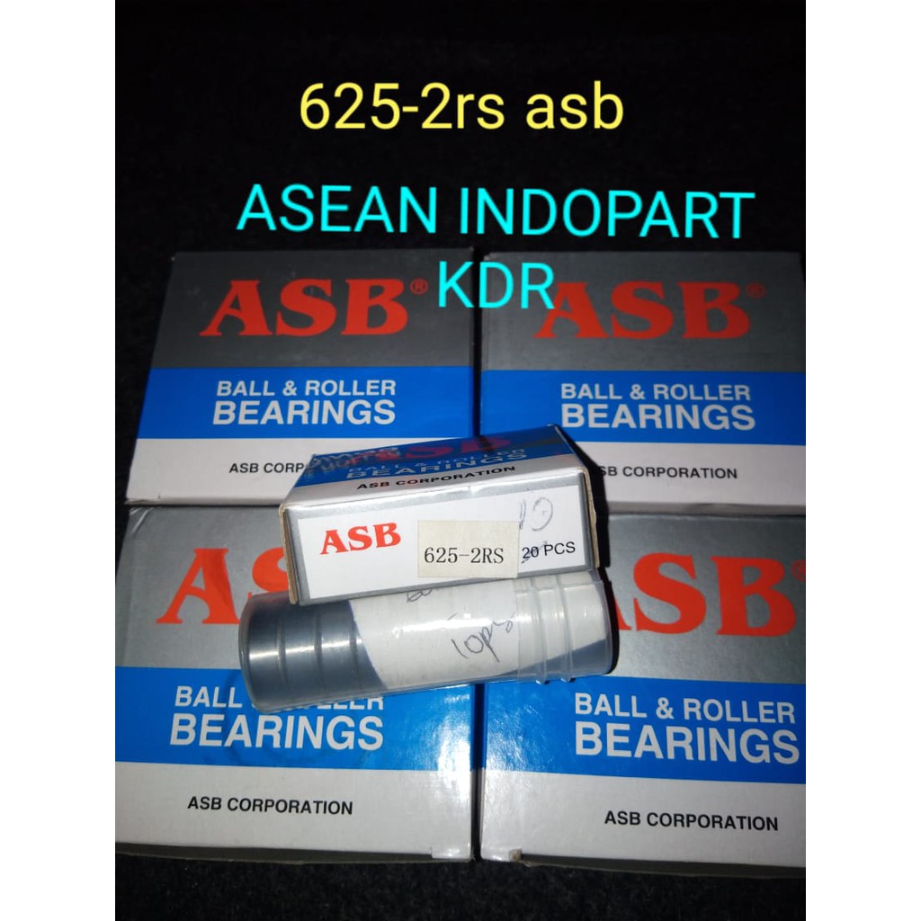 LAHER BEARING 625 2RS / 6252RS ASB MINIATUR BALL BEARING