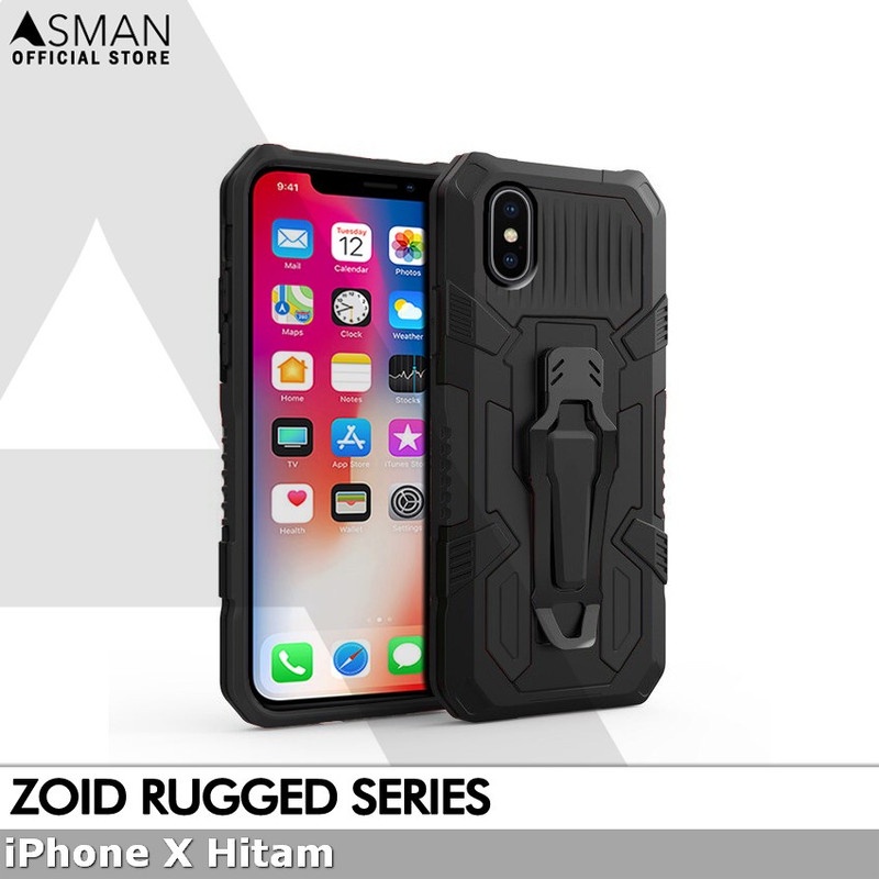 Asman Case iPhone X Zoid Ruged Armor Premium