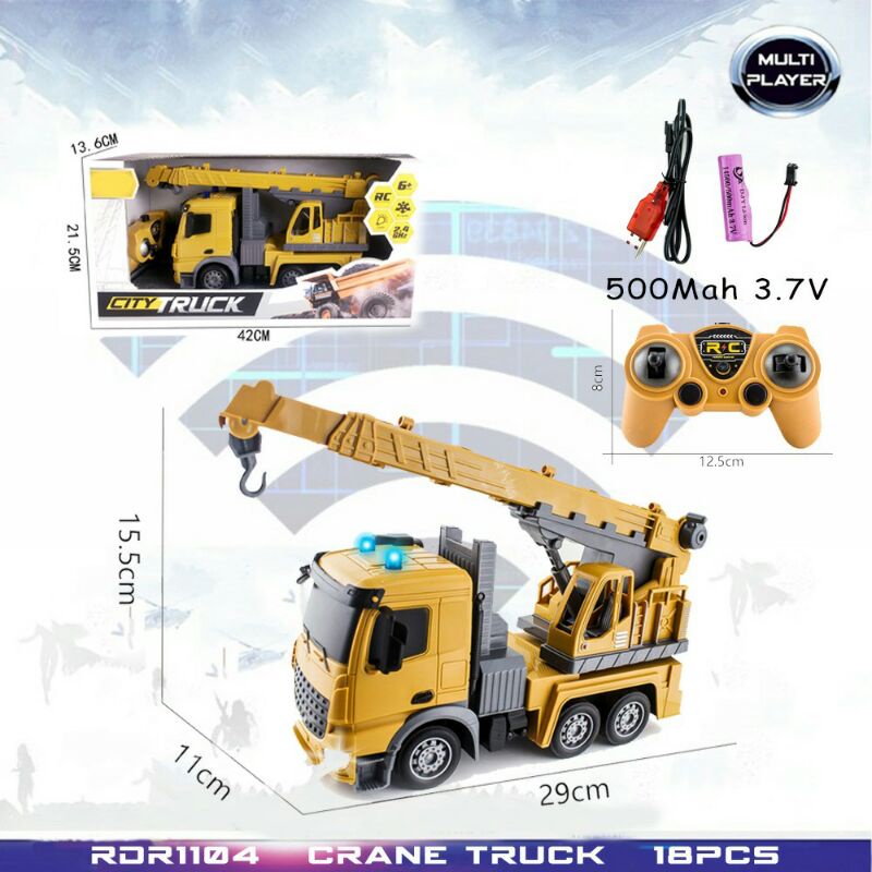 MOBIL MOBILAN REMOT CONTROL RC TRUCK CRANE RC TRUCK KATROL RC KONTRUKSI RC ALAT BERAT