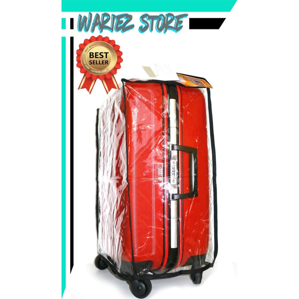 Sarung Koper Transparan 32 inch   cover koper  cover luggage