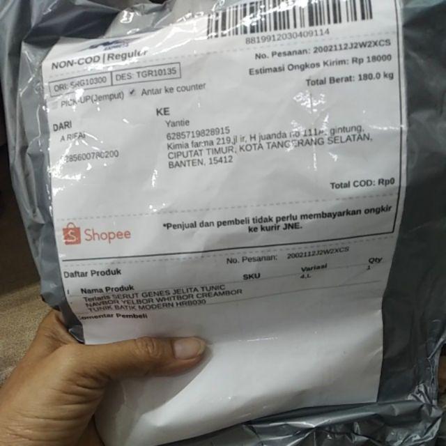 Terlaris Serut Genes Jelita Tunic Navbor Yelbor Whitbor Creambor Tunik Batik Modern Hrb030 Dolbi Dob