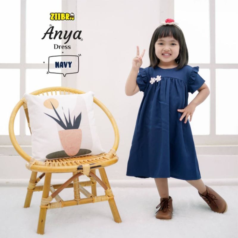 Dress Anak Perempuan Pakaian Anak Perempuan Baju Bayi Perempuan Dress Bayi Perempuan Import