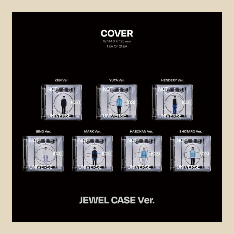 [READY STOCK] NCT 2021 - UNIVERSE (JEWEL CASE) SEALED & UNSEALED