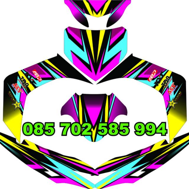 Jual Sticker decal full old jupiter mx OJMX desain sukasuka | Shopee