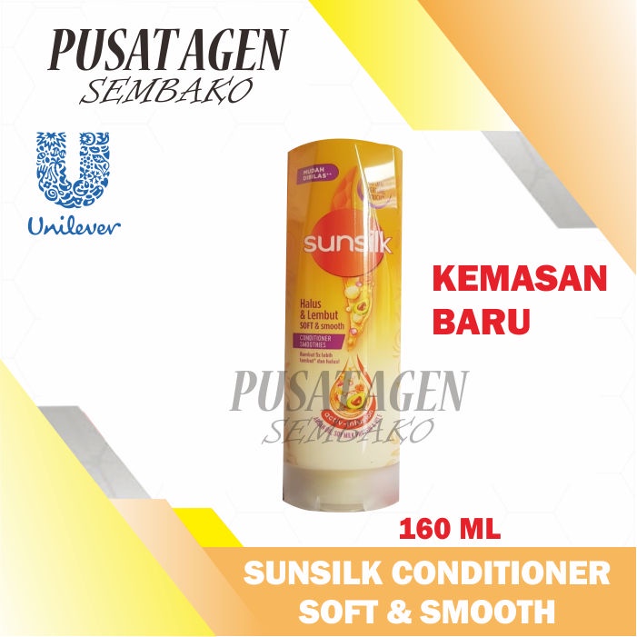 SUNSILK KUNING CONDITIONER SOFT SMOOTH 170 160 ML KONDISIONER 170ML 160ML CONDISIONER KONDITIONER BO