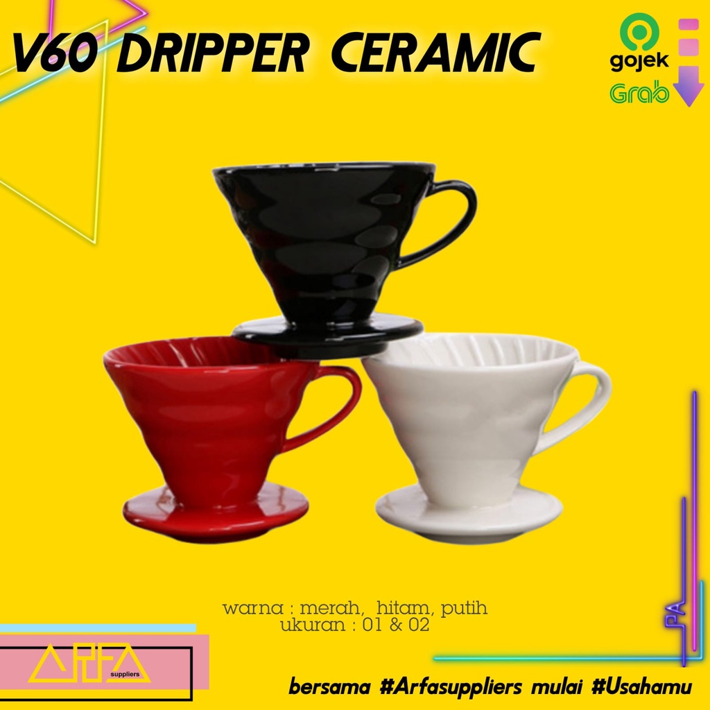 V60 Dripper Ceramic - Manual Brew