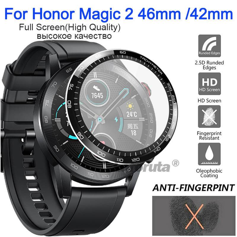 Film Pelindung Layar 3D Curved Full Cover Untuk Huawei Honor watch Magic 2 46mm 42mm watch 3 pro GT2 GT3 GT2e GT runner