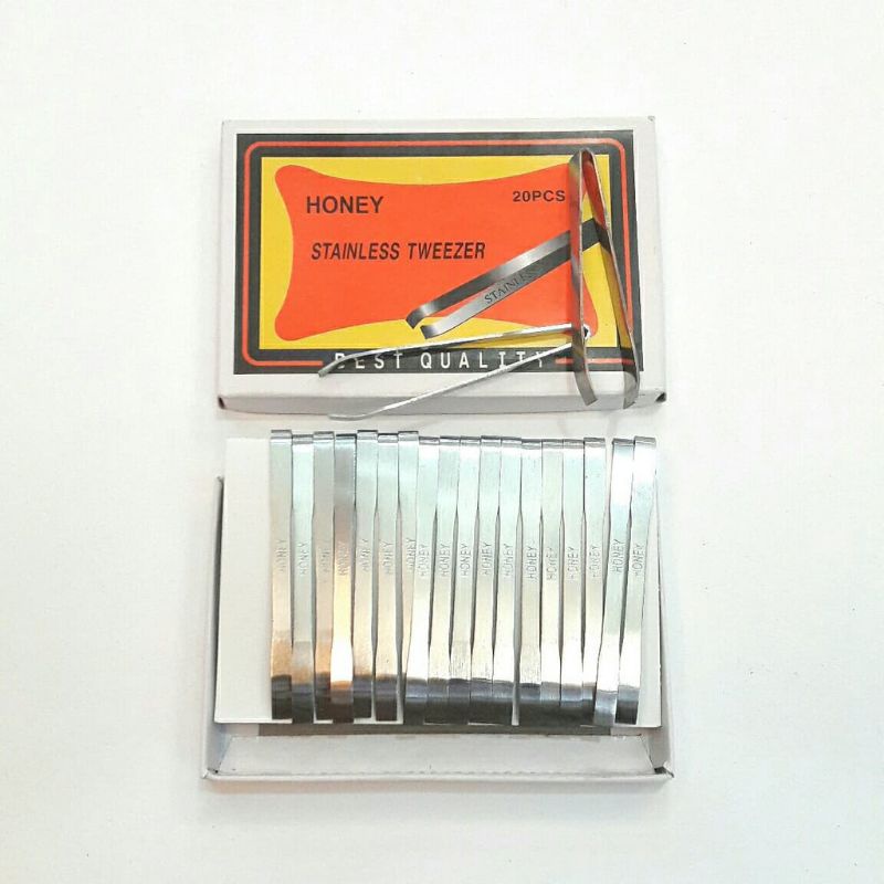 PINSET STAINLESS MODEL JADUL / Pencabut Bulu Alis Kumis Jenggot Best