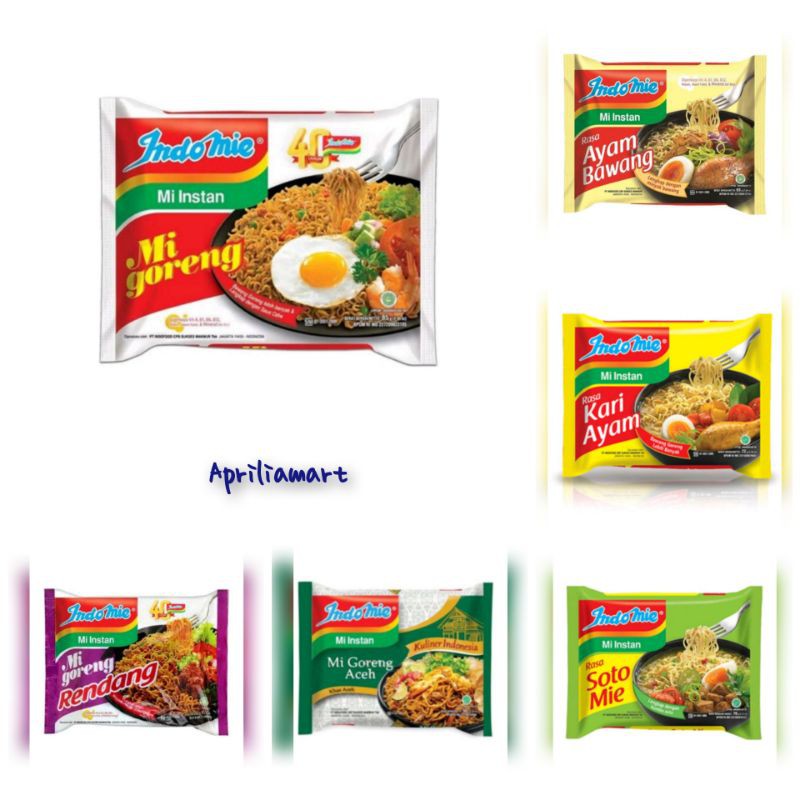 

INDOMIE Kuah & Goreng