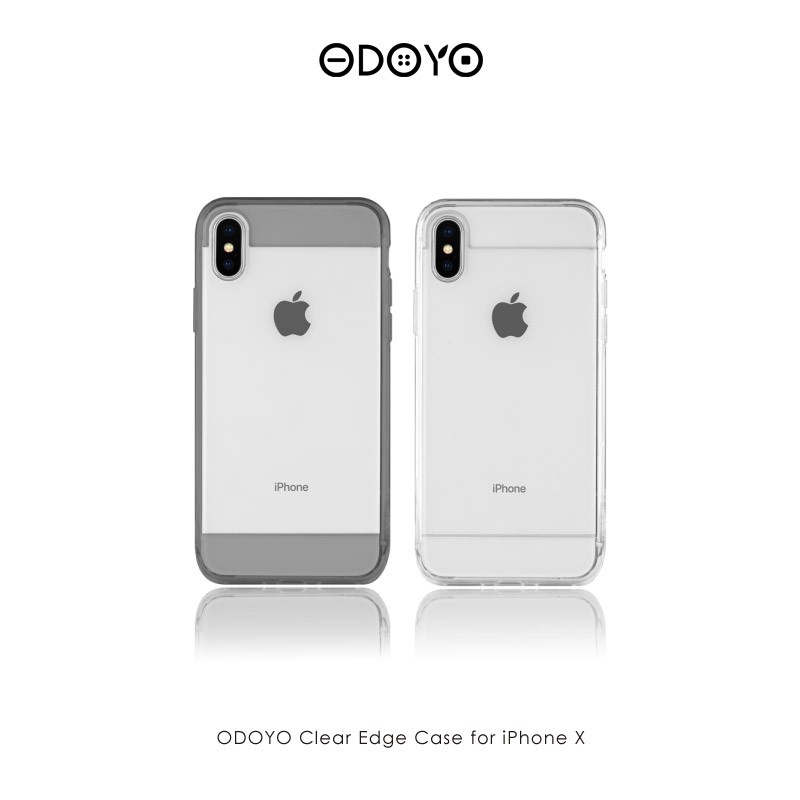 ODOYO Clear Edge Case for iPhone X/XS