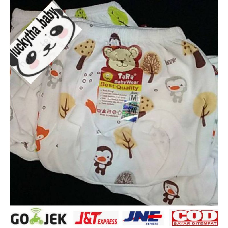 6pcs_celana pop bayi print/celana pop,pendek Tara putih/perlengkapan bayi