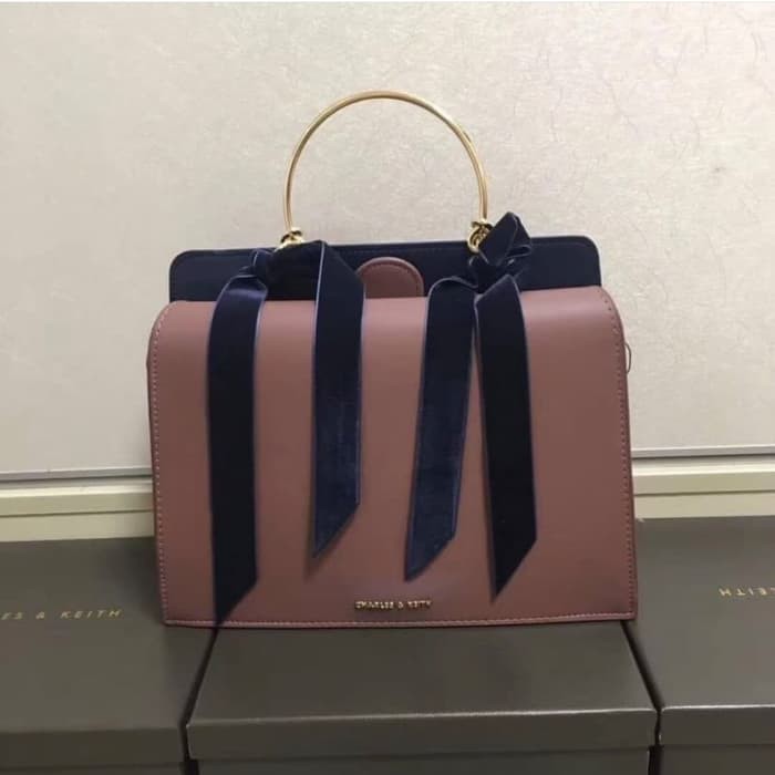 (Murah) Tas women ck(charles n keithh) velvet