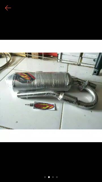 Knalpot GP7 MAX 4.1 KLX Dtracker-KLX 150R-CRF 150R-WR155 standard kompetisi Original GP7 fullsystem-3