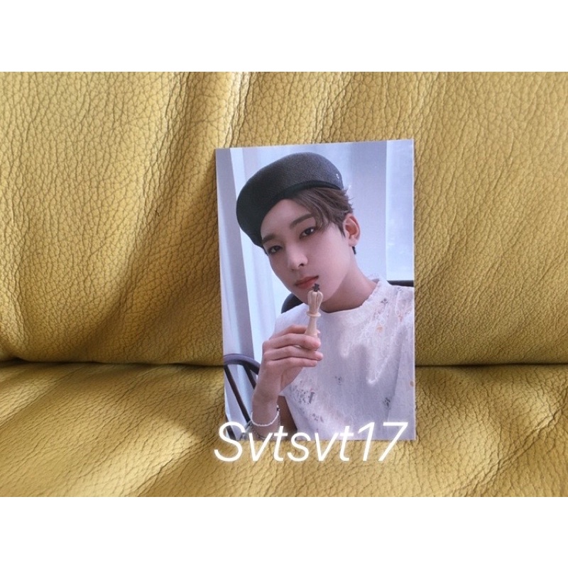 OFFICIAL PHOTOCARD SEVENTEEN WONWOO from album your choice benefit interpark apple music. scoups jeo