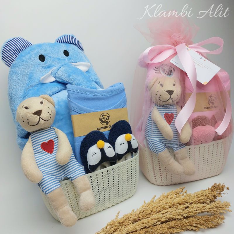 Klambi Alit Hampers Bayi Keranjang / Kado Bayi / Kado Lahiran / Hampers Rotan