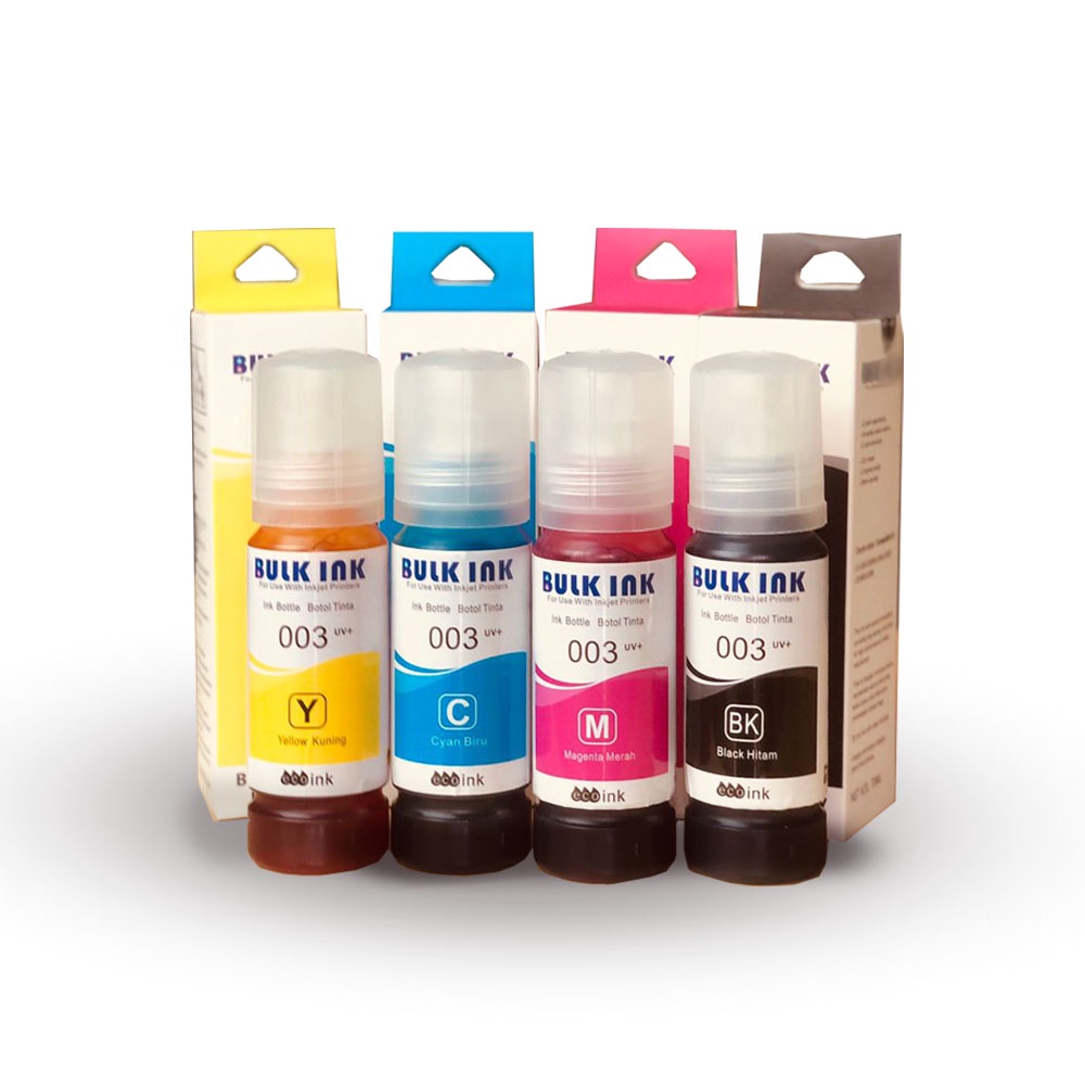 PROMO (LIVE)  Tinta Epson 003 Bulk Ink Original L3110 L3150 L5190 L1110 L3101 L3100 Tidak Luntur