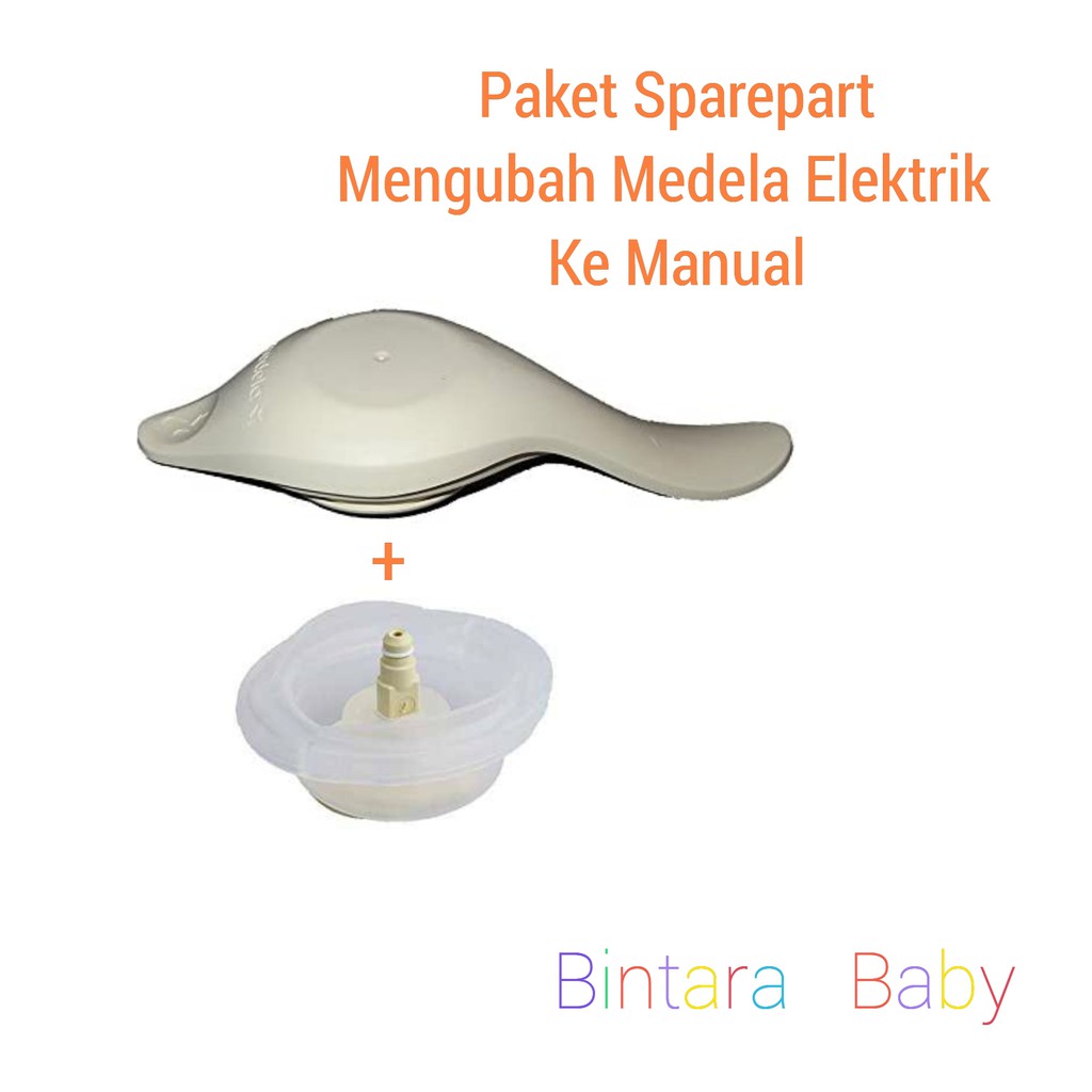 Medela Switch Kit Mengubah Pompa Asi Medela Elektrik Swing menjadi Pompa Asi Manual Medela