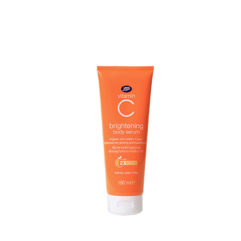 Jual Boots Vitamin C Brightening Body Serum 180 Ml Shopee Indonesia