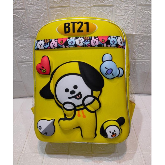 COD  ransel anak sd tas sekolah anak perempuan tas anak tk motif timbul bt21