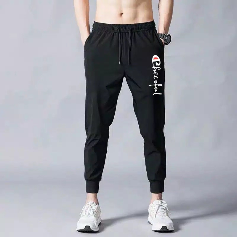 CELANA JOGGER PANTS PRIA JOGER PANJANG OLAHRAGA COWOK CHEERFUL FASHION KEKINIAN