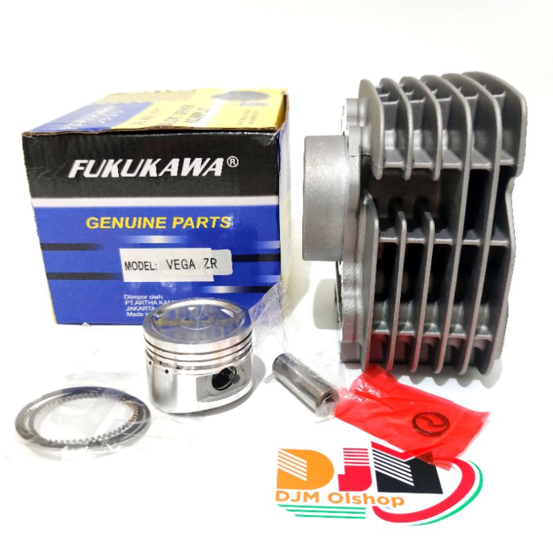 Blok Seher Komplit + Piston Kit Vega ZR Jupiter Z New 115 Original Fukukawa