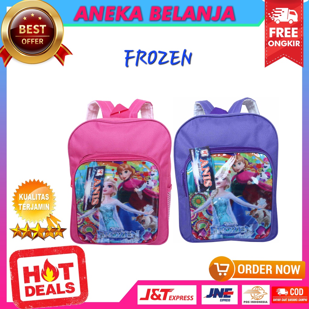 PROMO TAS HARGA 18 RIBUAN Tas Anak Mini Sekolah Perempuan Frozen Pink Murah Ransel Anak Paud TK SD Bahan Kuat Awet Terlaris Backpack Anak Cowok Ultraman Merah Keren Fashionable Berkualitas Tas Gendong Anak Cewek LOL Mixue Playgroup Ngaji Pink Lucu Trendy