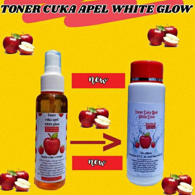 CUKA APEL WHITE GLOW / TONER CUKA APEL ORIGINAL NEW ...