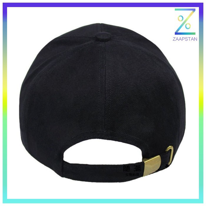 EDIKO Topi Baseball Golf Logo Ediko Sport Fashion - Black