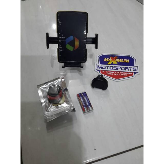 Holder HP mobil dengan sensor otomatis cai di