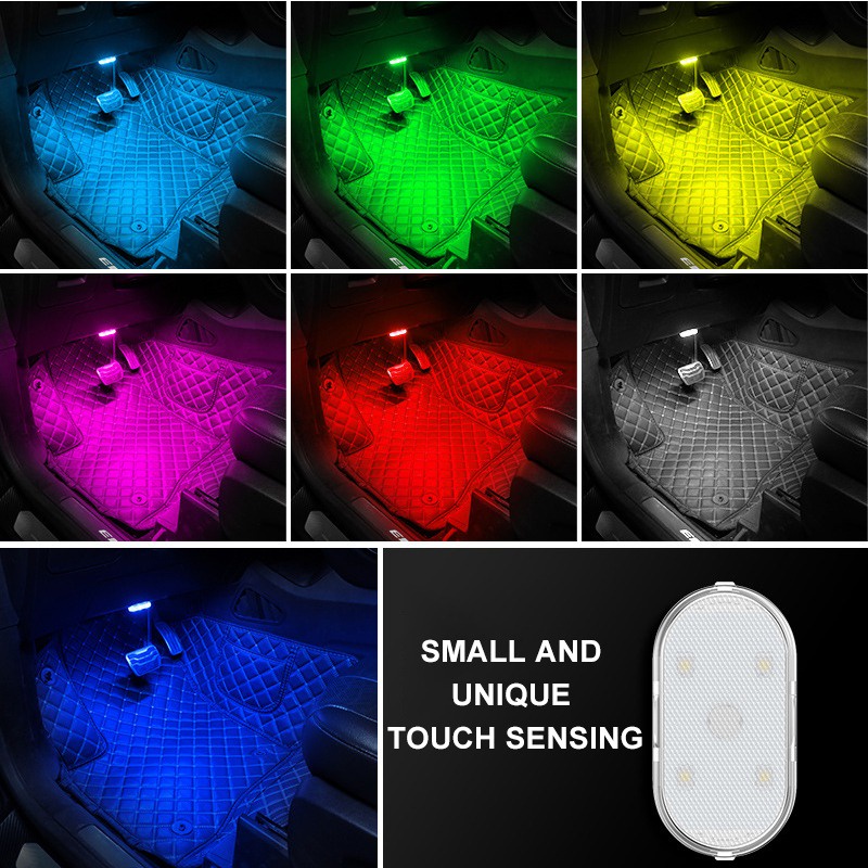 Lampu LED Indoor Wireless touch light Untuk Plafon/Mobil/USb Charging