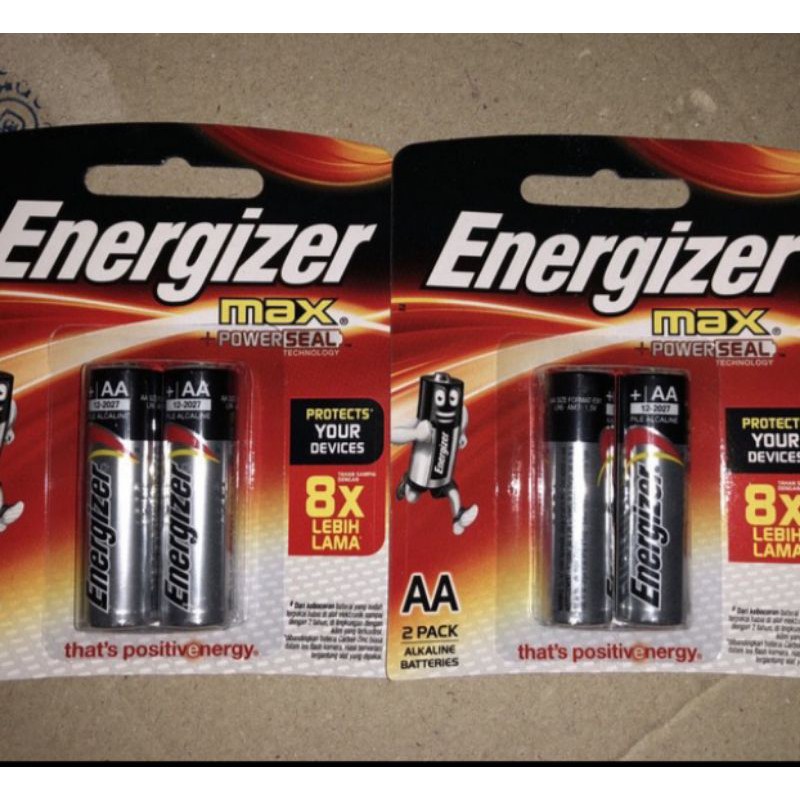 Baterai Batrai bateray Energizer Alkaline AA