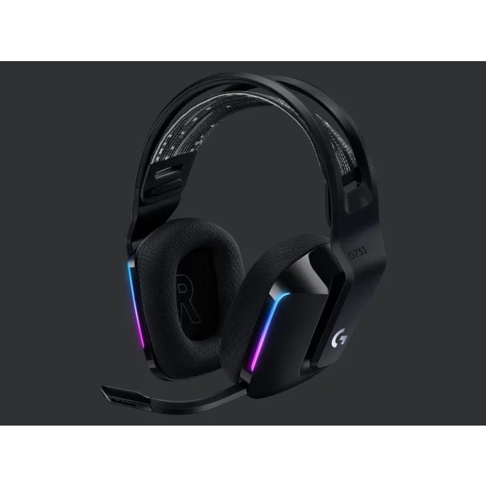 Logitech G733 Wireless LIGHTSPEED RGB 7.1 Surround Gaming Headset