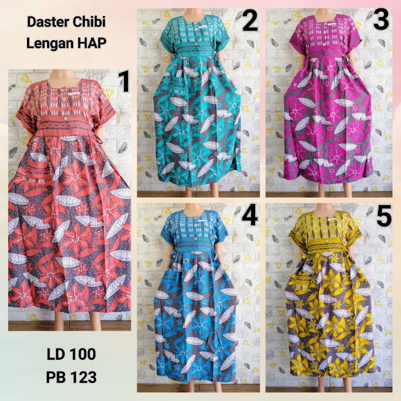 DASTER CHIBI LENGAN HAP PASTEL ADEM MODERN BUSUI FRIENDLY PRE + BU TEJO BBC