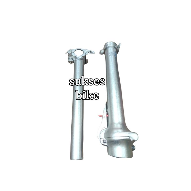 Handlepost tiang Stang sepeda lipat OS XLR8