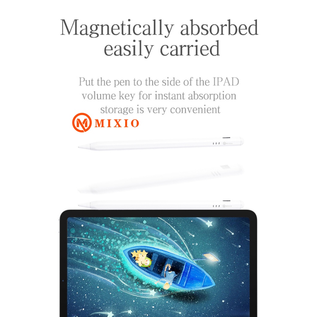 MIXIO G8 Stylus Pen for i*Pad 6/7/8, i*Pad Pro, Air4/Air3, i*Pad mini 5-4