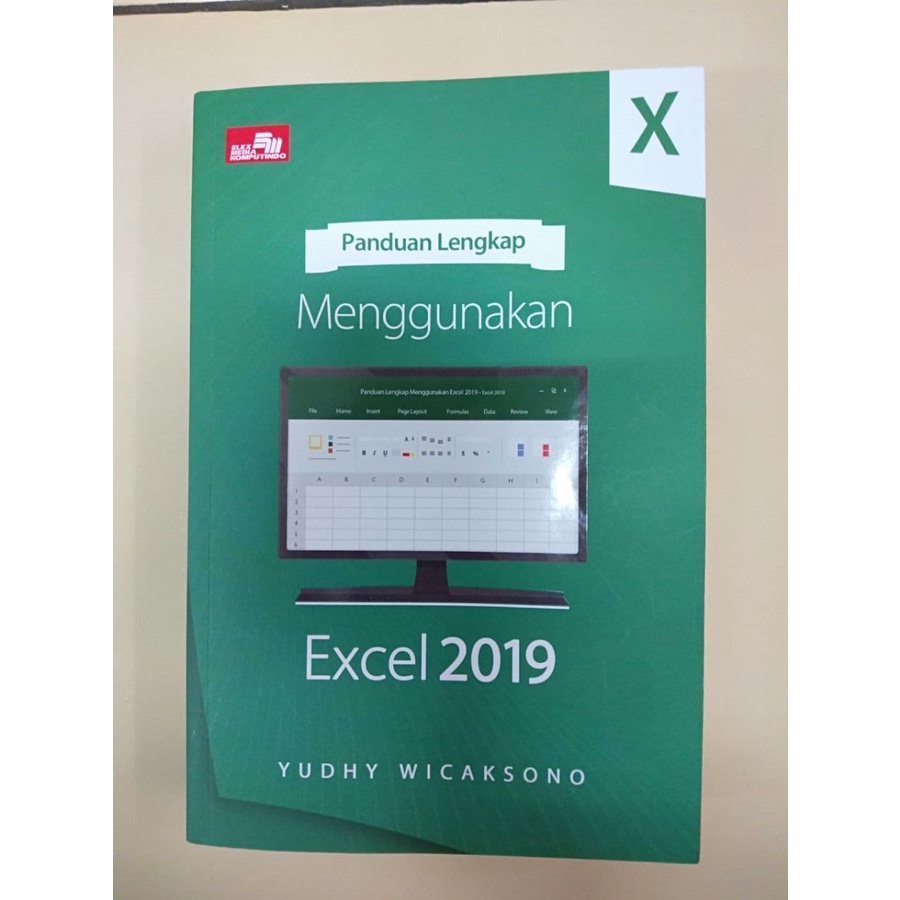 Buku Komputer panduan lengkap menggunakan Excel 2019