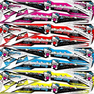 STRIPING VARIASI  STICKER LIS MOTOR  HONDA BEAT  FI  NEW ISS 