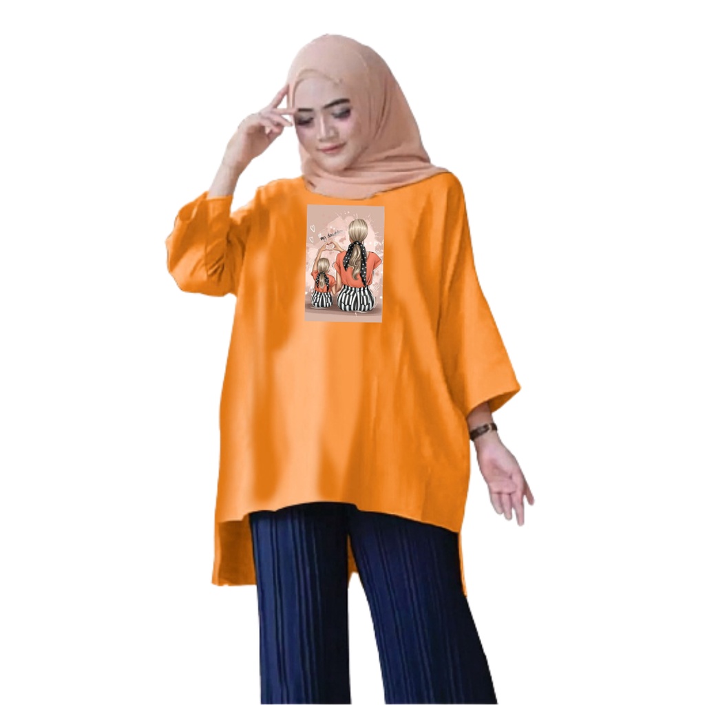 Tunik Jumbo My Daughter/ Atasan Wanita XXL