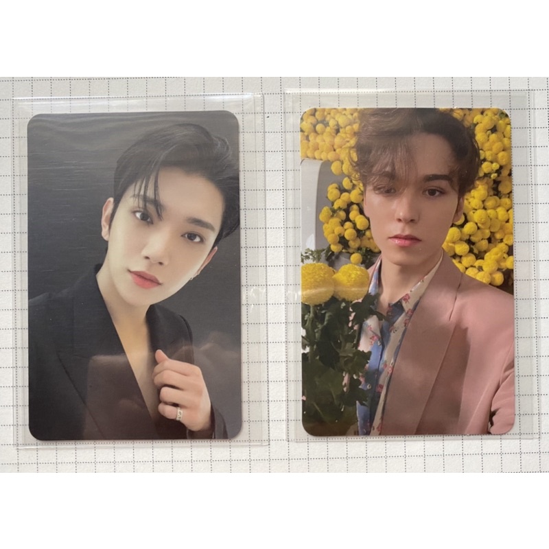 seventeen joshua vernon mingyu hoshi woozi dino your choice photocard hitorijanai postcard mecima