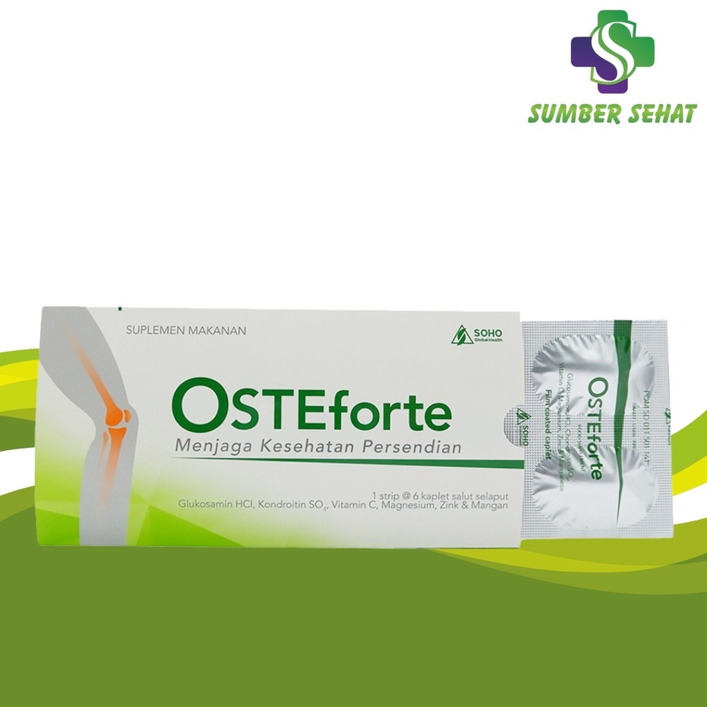 OSTE FORTE STRIP 6 TABLET