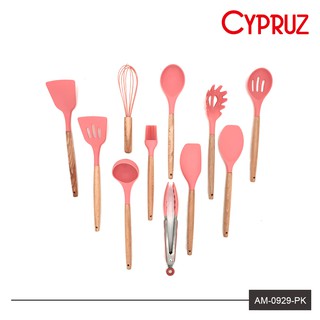 Cypruz Premium Silicone Kitchen Utensil Set 11pcs AM-0929 | Shopee