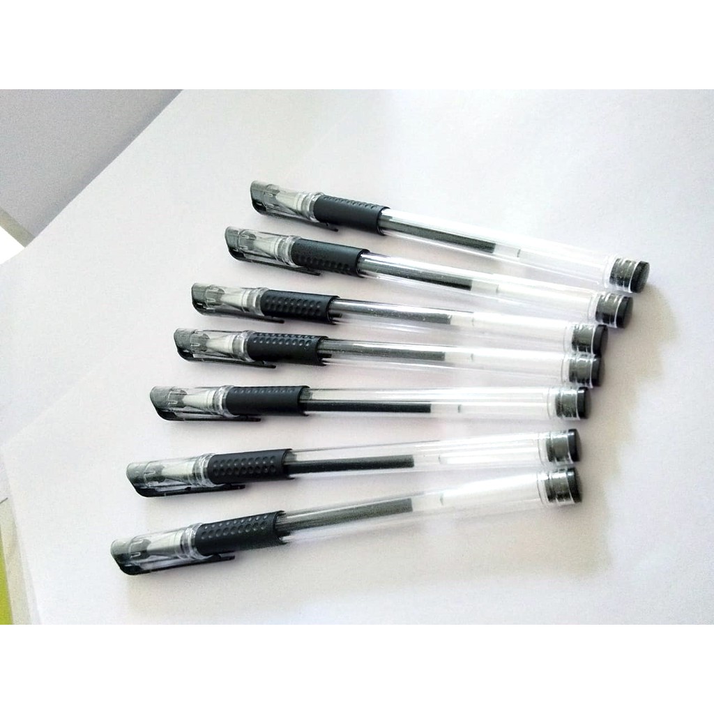 

Bolpen Gel 0.5 mm Hitam - Pulpen - Pena