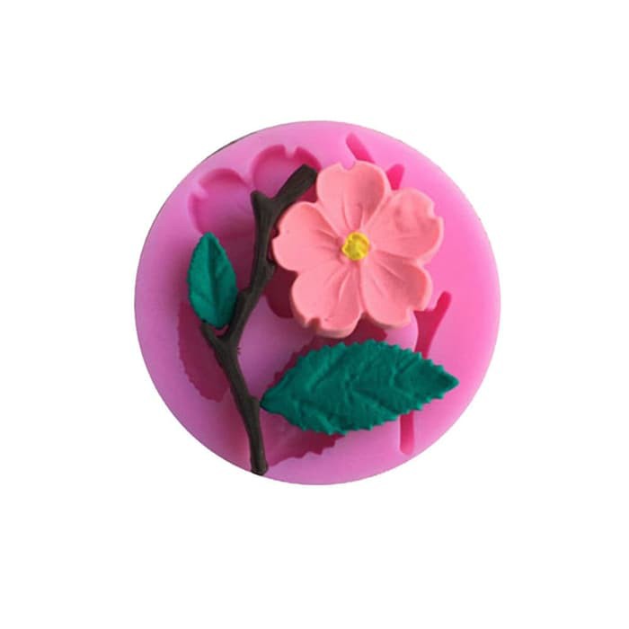 3D Silicon Mold Fondant Cake Decoration - Blossom Flower