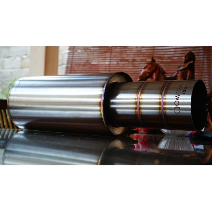 Knalpot Omega Titan R1 Original - Muffler Omega Titan R1