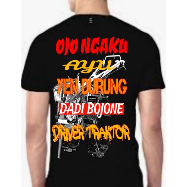 KAOS DISTRO KEREN TRAKTOR BALAP