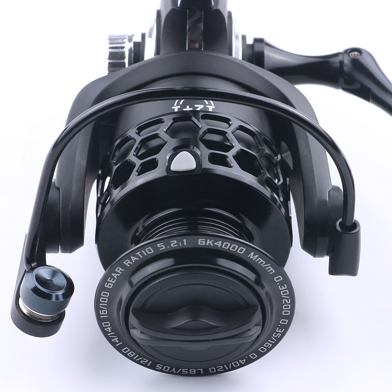 SHILIHUI Rill Pancing Laut Max Drag 8KG 5.2: 1 Full Metal Body Spool Handle Reel Pancing 7000 6000 Rell 1000 Rel 2000 Real 3000 Spinning 4000 5000 Katrol Alat Pancing Murah