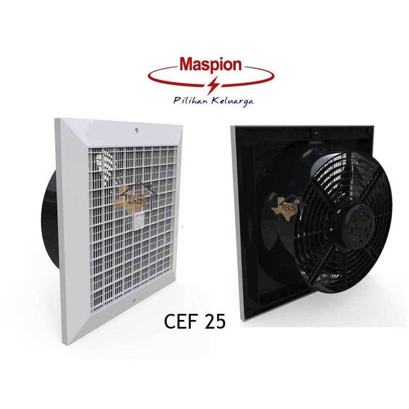 Exhaust Fan Maspion 10 Inch CEF 25 10" Plafon Ceiling Hexos CEF25